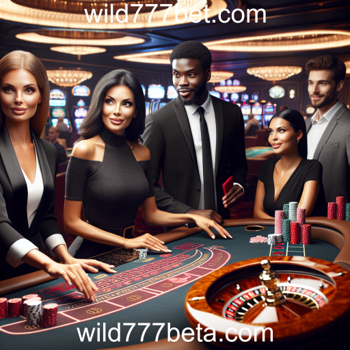 A Emoção do Cassino Ao Vivo no wild777bet.com